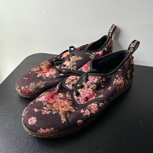 Dr Martens Floral Loafers